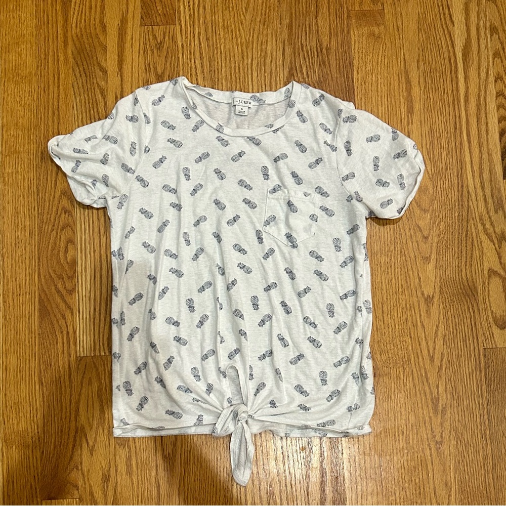 J Crew Pineapple Tee